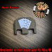 Aces & Eights Laser Engraved Glock Slide Plate