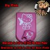 Hello Kitty Series Custom Laser Engraved Aluminum Glock Magazine Base Plates