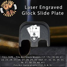 10th Mtn 2-22 Infantry ( Triple Deuce) Laser Engraved Glock Slide Plate