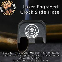 2nd Cavalry Regiment Laser Engraved Glock Slide Plate