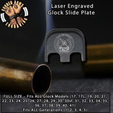 Air Force TACP Laser Engraved Glock Slide Plate