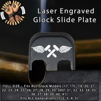 Navy Aviation Mechanic Laser Engraved Glock Slide Plate