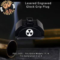 Fallout Lasered Engraved Glock Grip Plug