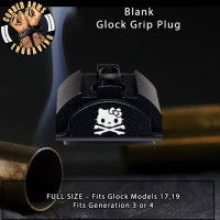 Hello Kitty Crossbones Lasered Engraved Glock Grip Plug