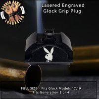 PlayBoy Lasered Engraved Glock Grip Plug