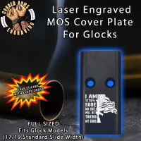 1776% Sure Lasered Engraved MOS Cover Plate