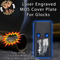 Right To Bear Arms Lasered Engraved MOS Cover Plate
