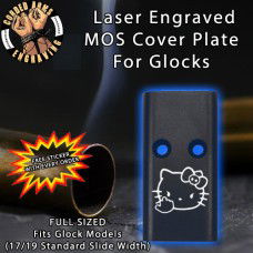 FU Hello Kitty Lasered Engraved MOS Cover Plate
