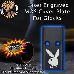 PlayBoy Bunny Lasered Engraved MOS Cover Plate
