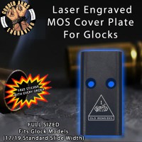 1st Armored Division Lasered Engraved MOS Cover Plate 1st Armored Division Lasered Engraved MOS Cover Plate