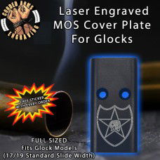 2nd Infantry Division Lasered Engraved MOS Cover Plate