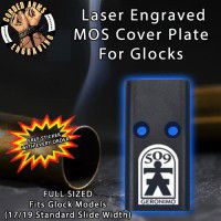509th Infantry Regiment Lasered Engraved MOS Cover Plate