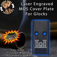 Army Corps of Engineers Lasered Engraved MOS Cover Plate