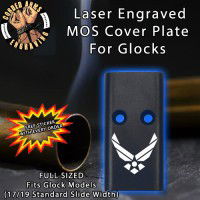 U.S. Air Force Lasered Engraved MOS Cover Plate