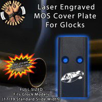 WW2 Shark Mouth Air Bomb Lasered Engraved MOS Cover Plate