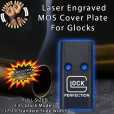 Glock Perfection Lasered Engraved MOS Cover Plate