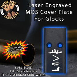 Love Lasered Engraved MOS Cover Plate