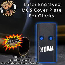 F-Yeah! Lasered Engraved MOS Cover Plate