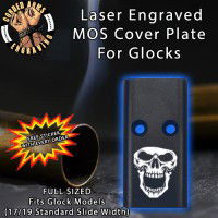 Skull 2 Lasered Engraved MOS Cover Plate