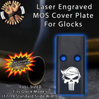 Trumpunisher Lasered Engraved MOS Cover Plate