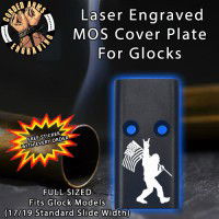 Rock On Big Foot Lasered Engraved MOS Cover Plate
