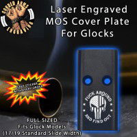 FAFO Punisher Lasered Engraved MOS Cover Plate