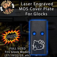 FU Hello Kitty Lasered Engraved MOS Cover Plate