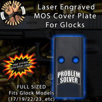 Problem Solver Lasered Engraved MOS Cover Plate