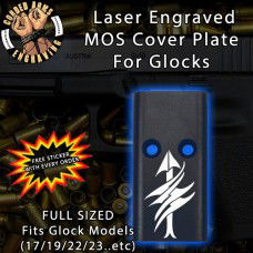 USMC Scout Sniper Lasered Engraved MOS Cover Plate