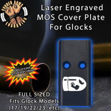 Bullet Bill Lasered Engraved MOS Cover Plate