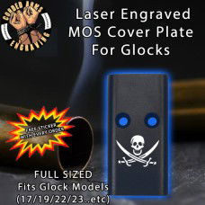 Calico Jack Lasered Engraved MOS Cover Plate