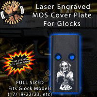 Playing with Death Lasered Engraved MOS Cover Plate