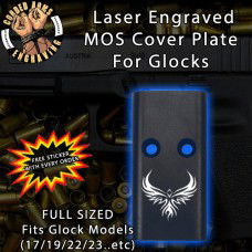 Phoenix Lasered Engraved MOS Cover Plate