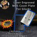 Tribal Bull Lasered Engraved MOS Cover Plate