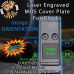 Sideview Skull Lasered Engraved MOS Cover Plate