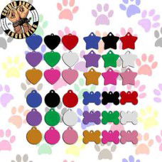  Pet Tag - Dog Tag - Pet ID - Cat ID - Dog ID Charm - ID Key Chain Free Engraving!