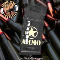 Ammo Star Engraved Windowed Pmag