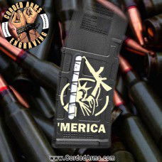 'Merica Engraved Windowed Pmag