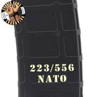 223/556 Laser Engraved Custom Pmag