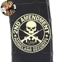 2a Homeland Security Laser Engraved Custom Pmag