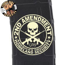 Homeland Security Laser Engraved Custom Pmag