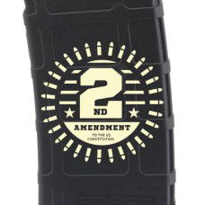 2nd Amendment Bullets Laser Engraved Custom Pmag