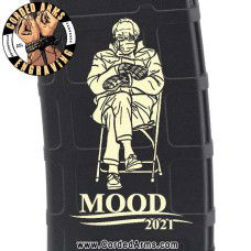 Bernie Sanders Mood Laser Pmag Laser Engraved Custom Pmag
