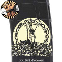 Hanoi Jane Engraved Custom Pmag