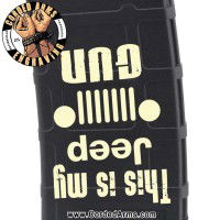Jeep Gun Laser Pmag Laser Engraved Custom Pmag