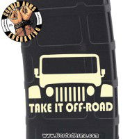 Jeep Off Road Laser Pmag Laser Engraved Custom Pmag