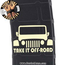 Jeep Off Road Laser Pmag Laser Engraved Custom Pmag