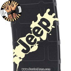 Jeep Splash Laser Pmag Laser Engraved Custom Pmag
