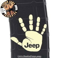 Jeep Wave Laser Pmag Laser Engraved Custom Pmag