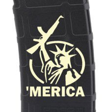 Liberty Or Death Snake Engraved Custom Pmag